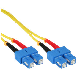 InLine Cavo Duplex, SC SC 9 125µm, Fibra Ottica OS2, 20m