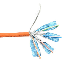 InLine Cavo LAN Cat.6, 250MHz, S FTP (PiMf), CU, AWG23, HalogenFree, 100m