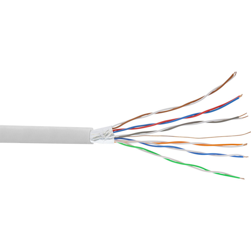 InLine Cavo telefonico a 12 conduttori, 6x2x0,6mm, per posa, matassa da 100m InLine Cavo telefonico a 12 conduttori, 6x2x0,6mm, per posa, matassa da 100m