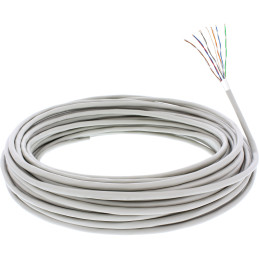 InLine Cavo telefonico a 12 conduttori, 6x2x0,6mm, per posa, matassa da 100m