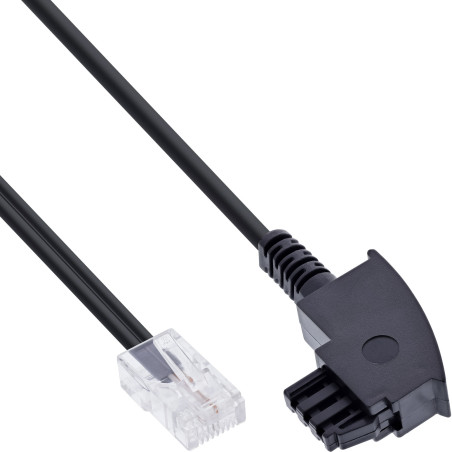 InLine Cavo telefonico TAE-F maschio a RJ45 8 2 per DSL-Router, 15m