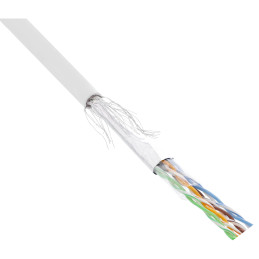 InLine Matassa Cavo Cat.5e, bianco, SF UTP, AWG26, PVC, CCA, 100m