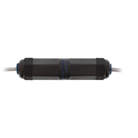 InLine Accoppiatore cavo Lan Cat.6, impermeabile IP67, 2x presa RJ45, schermato