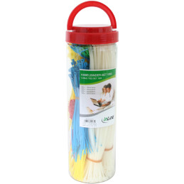 InLine Fascette stringicavo varie dimensioni, colori vari, Set da 1000pz