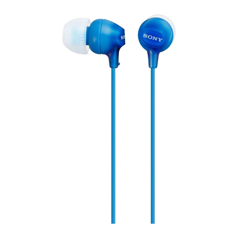 Sony MDR-EX15AP Auricolare Cablato In-ear Musica e Chiamate Blu Sony MDR-EX15AP Auricolare Cablato In-ear Musica e Chiamate Blu