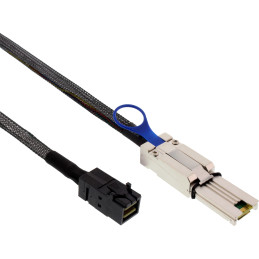 InLine Cavo Mini SAS, SFF-8643 a SFF-8088, 1m