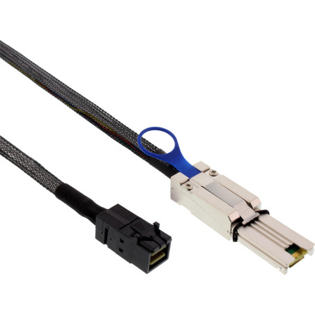 InLine Cavo Mini SAS, SFF-8643 a SFF-8088, 1m