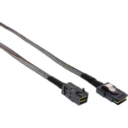 InLine Cavo Mini SAS, SFF-8643 a SFF-8087 + Sideband, 1m