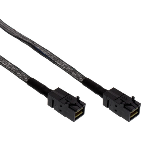 InLine Cavo Mini SAS, SFF-8643 a SFF-8643 + Sideband, 0,5m