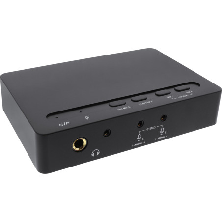 InLine USB2.0 SoundBox 7.1, 48KHz 16-bit, Toslink Digital In-Out