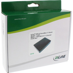 InLine USB2.0 SoundBox 7.1, 48KHz 16-bit, Toslink Digital In-Out