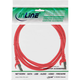 InLine Cavo Rete Lan, F UTP, Cat.5e, 3m, Patch Ethernet PVC, CU (100% rame)
