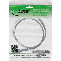 InLine Cavo Mini SAS, SFF-8087 a 4x SATA, 1m, configurazione 1 1, OCR