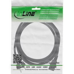 InLine Cavo alimentazione, Spina Shucko CEE-7 7 a Presa IEC-320-C13, 3m, nero