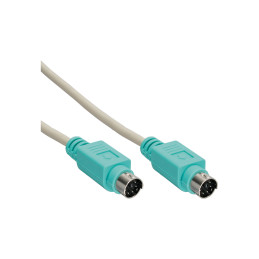 InLine Cavo PS 2, 6pin Mini-Din M-M pc99, connettore verde,2m