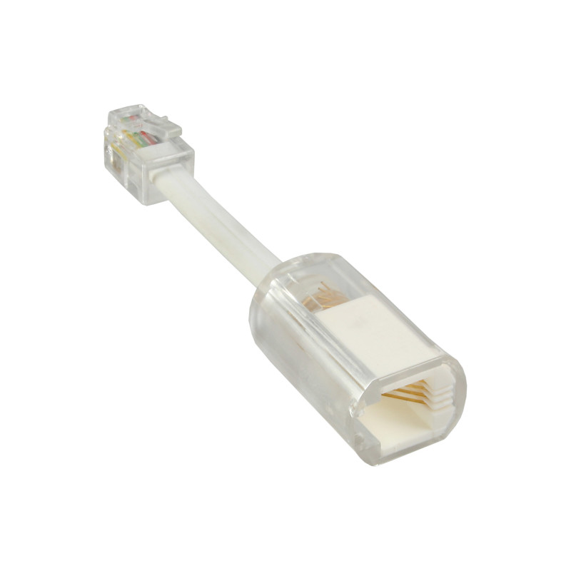 InLine Twist-Stop, sbrogliatore per cordoni di cornetta telefoniche, con cavo InLine Twist-Stop, sbrogliatore per cordoni di cornetta telefoniche, con cavo