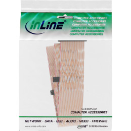 InLine Cavo SCSI U320 piatto, 68pin, per 2 periferiche, con terminatore 0,78m