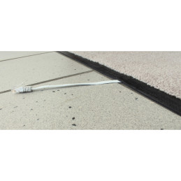 InLine Cavo patch Lan Slim, U UTP, Cat.6, bianco, 3m