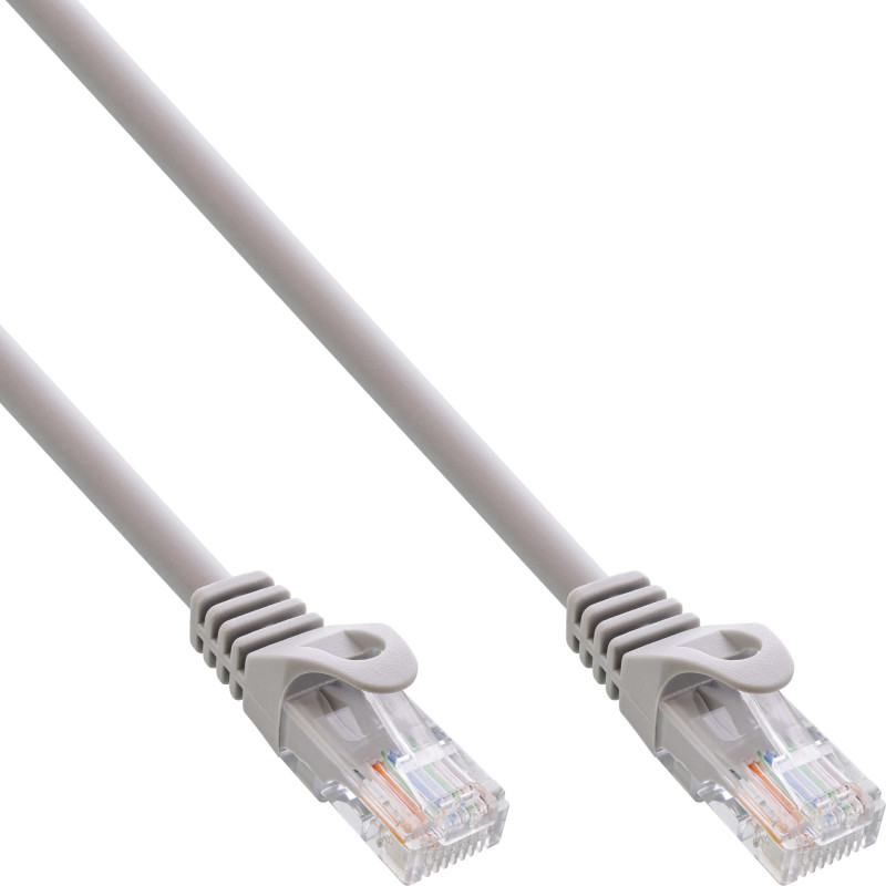 InLine Cavo Rete Lan, U UTP, Cat.5e, 5m, Patch Ethernet PVC, CU (100% rame) InLine Cavo Rete Lan, U UTP, Cat.5e, 5m, Patch Ethernet PVC, CU (100% rame)