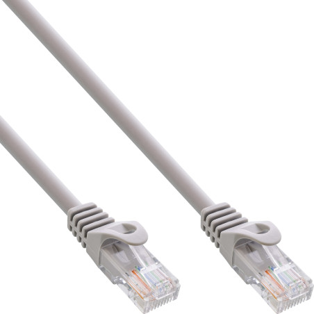 InLine Cavo Rete Lan, U UTP, Cat.5e, 5m, Patch Ethernet PVC, CU (100% rame)