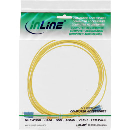 InLine Cavo Duplex, LC LC 9 125µm, Fibra Ottica OS2, 3m