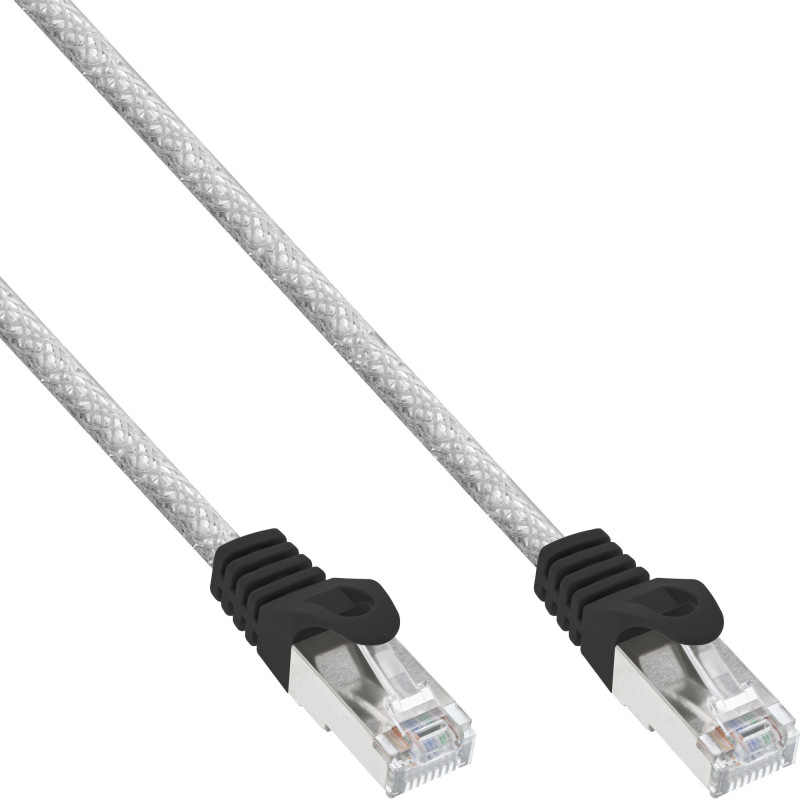 InLine Cavo patch Lan, SF UTP, Cat.5e, trasparente, 1,5m InLine Cavo patch Lan, SF UTP, Cat.5e, trasparente, 1,5m