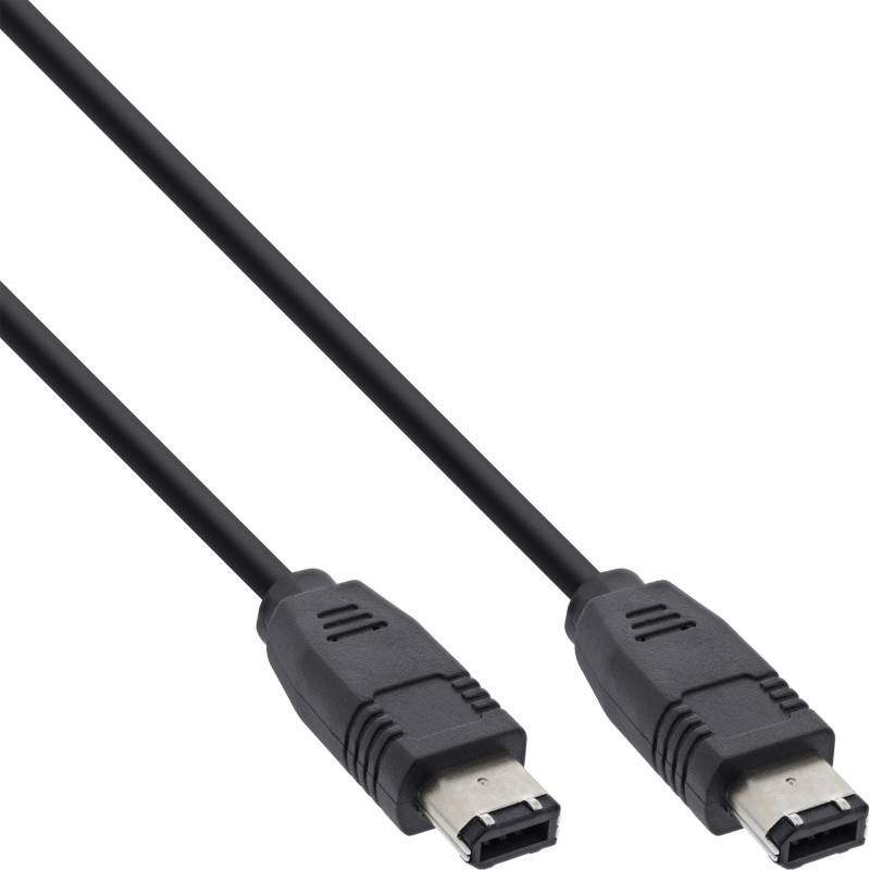 InLine Cavo FireWire IEEE1394, 6pin maschio a 6pin maschio, 400Mbit s, 3m InLine Cavo FireWire IEEE1394, 6pin maschio a 6pin maschio, 400Mbit s, 3m