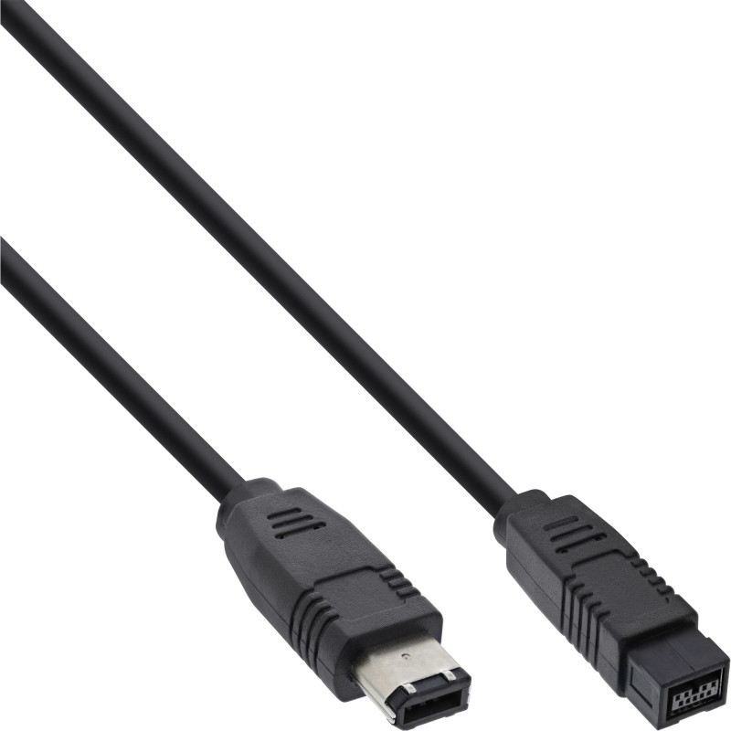 InLine Cavo FireWire IEEE1394, 6pin maschio a 9pin maschio, 800Mbit s, 1m InLine Cavo FireWire IEEE1394, 6pin maschio a 9pin maschio, 800Mbit s, 1m