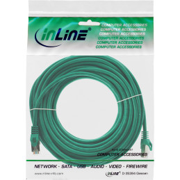 InLine Cavo Rete Lan, F UTP, Cat.5e, 5m, Patch Ethernet PVC, CU (100% rame)