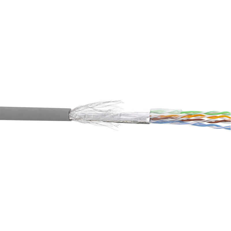 InLine Matassa Cavo Cat.5e, grigio, SF UTP, AWG26, PVC, CCA, 100m InLine Matassa Cavo Cat.5e, grigio, SF UTP, AWG26, PVC, CCA, 100m