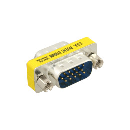 InLine Adattatore VGA Sub-D 15pin maschio   maschio, Mini-Gender-Changer