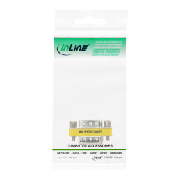 InLine Adattatore VGA Sub-D 15pin maschio   maschio, Mini-Gender-Changer