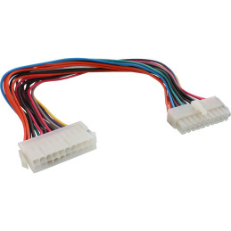InLine Cavo di alimentazione int. da 20pin ATX M a 20pin ATX F, 0,30m