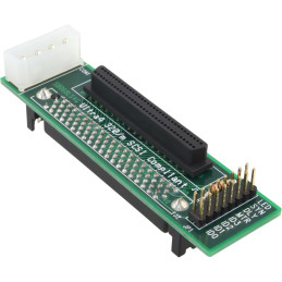 InLine Adattatore SCSI-SCA U320 IDC 80pin femmina a 68pin mini Sub D femmina