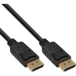 InLine Cavo DisplayPort maschio   maschio, 10m, 4K2K, UHD, FullHD, dorato