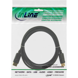 InLine Cavo DisplayPort maschio   maschio, 10m, 4K2K, UHD, FullHD, dorato