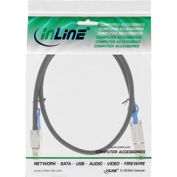 InLine Cavo Mini SAS esterno, SFF-8644 a SFF-8088, 6Gb s, 1m