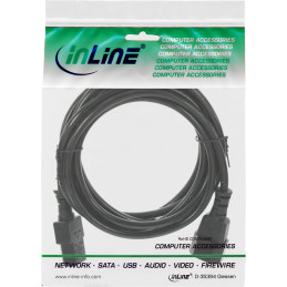 InLine Prolunga cavo di alimentazione da C13 a C14 1,8 m con ETL (per uso USA)