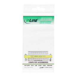 InLine Adattatore Sub-D 25pin maschio   maschio, Mini-Gender-Changer