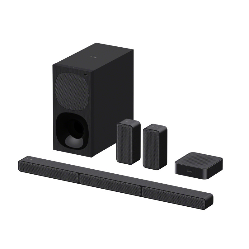 Sony HT S40R – Soundbar TV a 5.1 canali, dolby Digital, con autoparlanti posteriori wireless (Nero) Sony HT S40R – Soundbar TV a 5.1 canali, dolby Digital, con autoparlanti posteriori wireless (Nero)