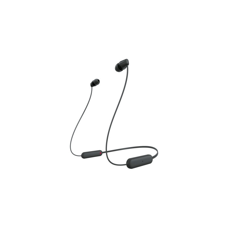 Sony WI-C100 Auricolare Wireless In-ear Musica e Chiamate Bluetooth Nero Sony WI-C100 Auricolare Wireless In-ear Musica e Chiamate Bluetooth Nero