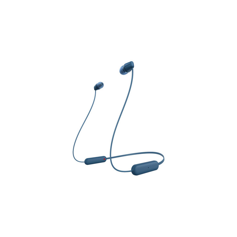 Sony WI-C100 Auricolare Wireless In-ear Musica e Chiamate Bluetooth Blu Sony WI-C100 Auricolare Wireless In-ear Musica e Chiamate Bluetooth Blu