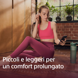 Sony LinkBuds S LinkbBuds S - Auricolari True Wireless con Noise Cancelling - Fino a 20 ore di batteria con custodia -