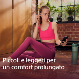 Sony LinkBuds S LinkbBuds S - Auricolari True Wireless con Noise Cancelling - Fino a 20 ore di batteria con custodia -