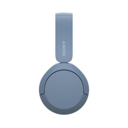 Sony Cuffie Bluetooth wireless WH-CH520 - Durata della batteria fino a 50 ore con ricarica rapida, stile on-ear - Blu