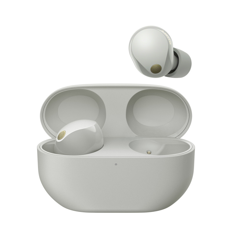 Sony WF-1000XM5 Cuffie Wireless con Noise Cancelling - Durata della batteria fino a 24 ore - Argento Sony WF-1000XM5 Cuffie Wireless con Noise Cancelling - Durata della batteria fino a 24 ore - Argento