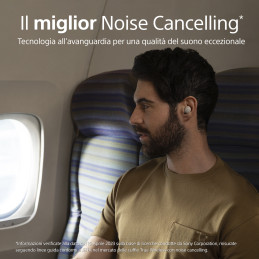 Sony WF-1000XM5 Cuffie Wireless con Noise Cancelling - Durata della batteria fino a 24 ore - Argento