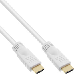 InLine Cavo HDMI 2.0, High Speed, Ethernet, 4K2K, 4K3D, Premium, 7,5m, bianco