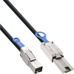 InLine Cavo Mini SAS esterno, SFF-8644 a SFF-8088, 6Gb s, 0.5m