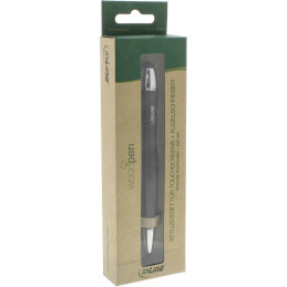 InLine Stylus woodpen, penna sfera, pennino touch capacitivo, legno noce metal